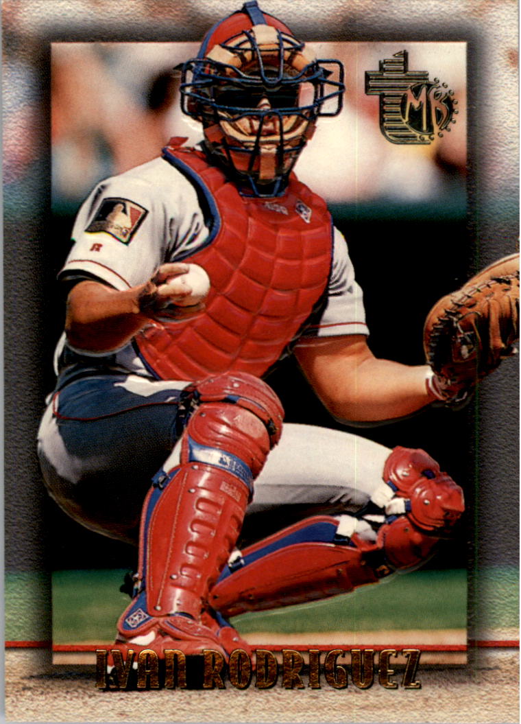 1995 Topps Embossed #54 Ivan Rodriguez