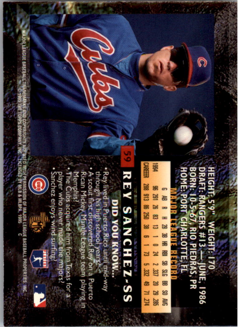 1995 Topps Embossed Baseball - Picture 91 of 231