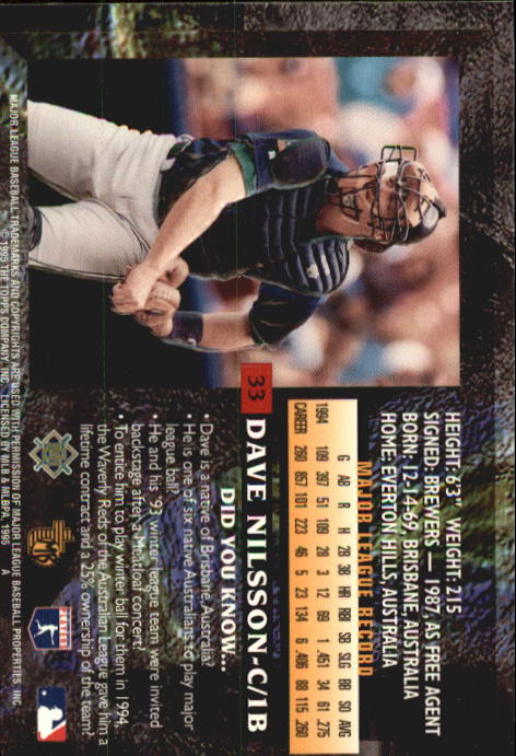 1995 Topps Embossed Baseball - Picture 193 of 231