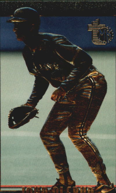 B3732- 1995 Topps Embossed Baseball Card #s 1-140 -You Pick- 15+ FREE US SHIP - Picture 160 of 199