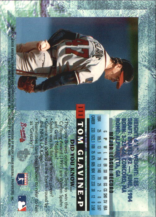 B3732- 1995 Topps Embossed Baseball Card #s 1-140 -You Pick- 15+ FREE US SHIP - Picture 187 of 199