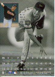 1995 Ultra #6 Mike Mussina back image
