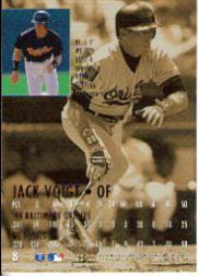 1995 Ultra #8 Jack Voigt back image