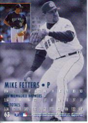 1995 Ultra #63 Mike Fetters back image