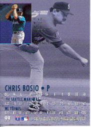 1995 Ultra #99 Chris Bosio back image