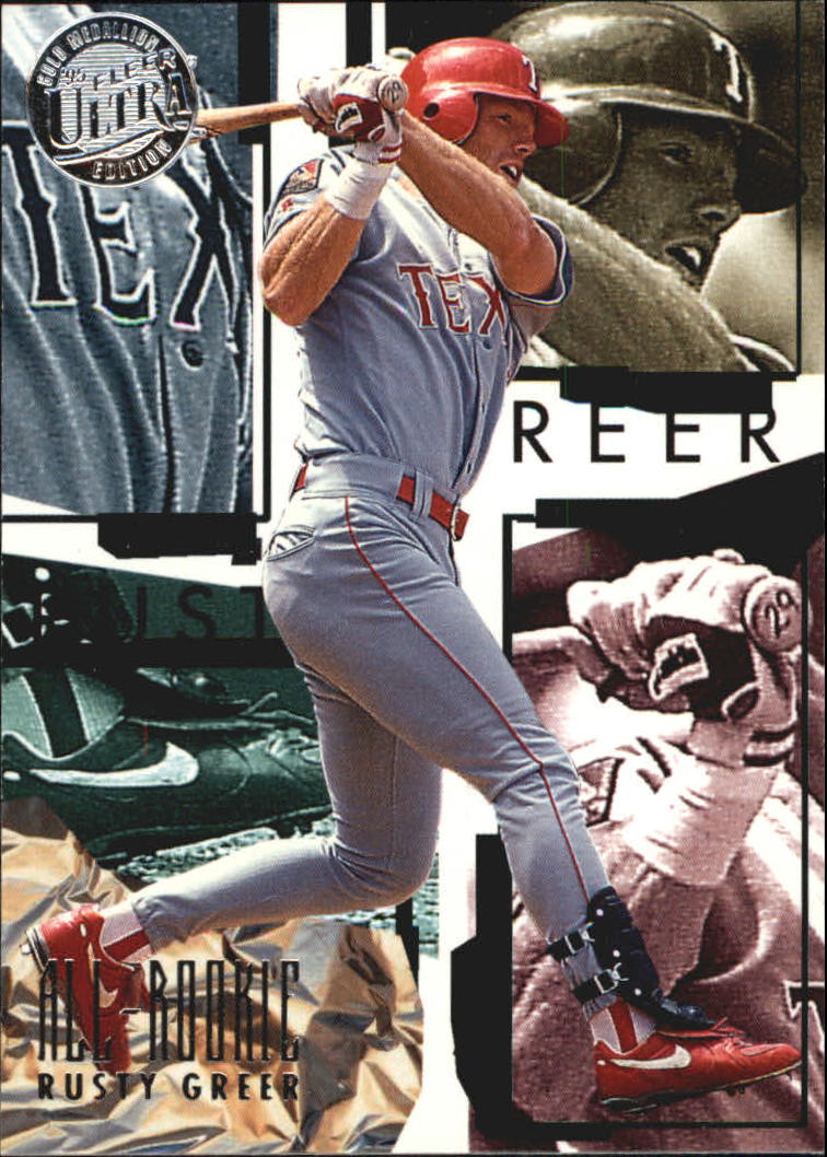 1995 Ultra All-Rookies Gold Medallion #3 Rusty Greer