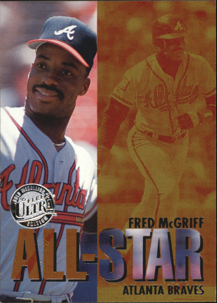 1995 Ultra All-Stars Gold Medallion #13 Fred McGriff