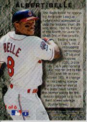 1995 Ultra Power Plus #1 Albert Belle back image