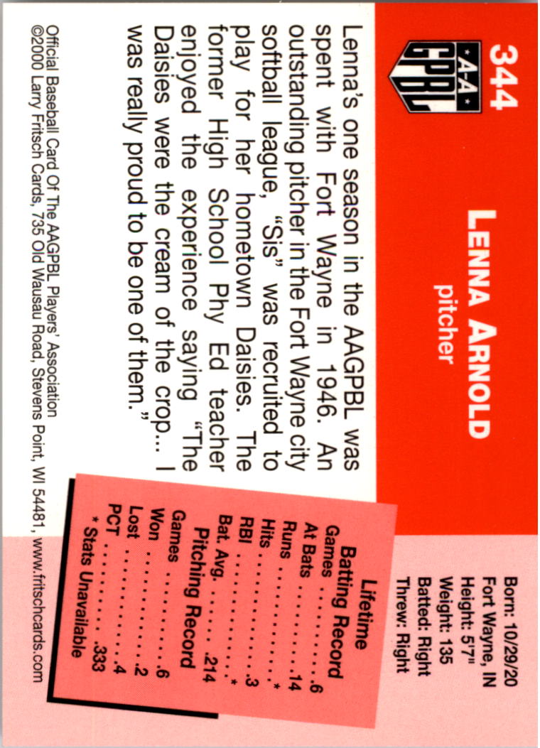 B2983- 1995-96 Fritsch AAGPBL Baseball #s 251-421 -You Pick- 15+ FREE US SHIP - Picture 185 of 323