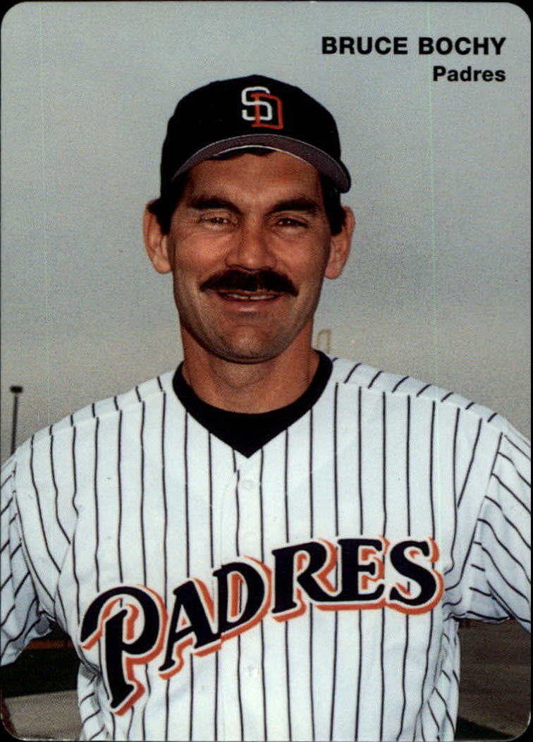 Bruce Bochy San Diego Padres 1986 Cooperstown Vintage Unsigned