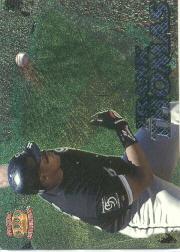 1996 Pacific Prisms Fence Busters #FB18 Frank Thomas