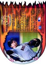 1996 Pacific Prisms Flame Throwers #FT3 Roger Clemens back image