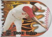 1996 Pacific Prisms Flame Throwers #FT6 Jose Rijo