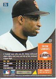 1996 Pinnacle Baseball "Main Set" Base Cards #1 to #200 - Picture 51 of 400