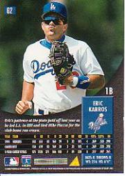 1996 Pinnacle Baseball "Main Set" Base Cards #1 to #200 - Picture 125 of 400