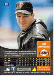 1996 Pinnacle Baseball "Main Set" Base Cards #1 to #200 - Picture 139 of 400