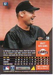 1996 Pinnacle Baseball "Main Set" Base Cards #1 to #200 - Picture 195 of 400