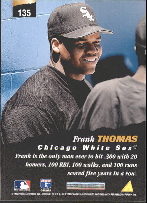 1996 Pinnacle Baseball "Main Set" Base Cards #1 to #200 - Picture 271 of 400