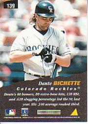 1996 Pinnacle Baseball "Main Set" Base Cards #1 to #200 - Picture 279 of 400