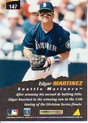 1996 Pinnacle Baseball "Main Set" Base Cards #1 to #200 - Picture 295 of 400