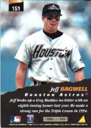 1996 Pinnacle #151 Jeff Bagwell NAT back image