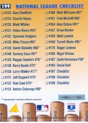 1996 Pinnacle Baseball "Main Set" Base Cards #1 to #200 - Picture 398 of 400