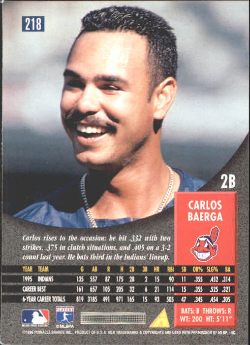 A5186- 1996 Pinnacle Baseball Karten 1-250 + Rookies -du Pick- 15 + Gratis US - Bild 419 von 483