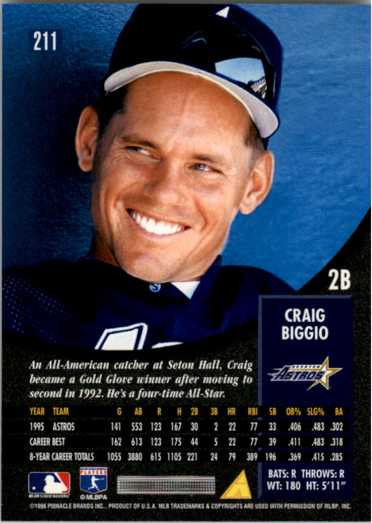 1996 Pinnacle Baseball "Foil" Parallel Cards - Picture 9 of 193