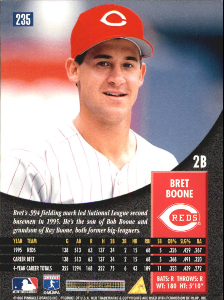 1996 Pinnacle Baseball "Foil" Parallel Cards - Picture 37 of 193