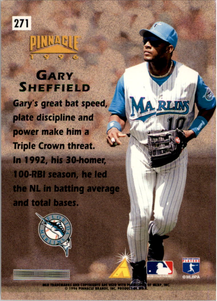 1996 Pinnacle Baseball "Foil" Parallel Cards - Picture 71 of 193