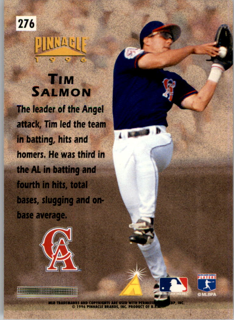 1996 Pinnacle Baseball "Foil" Parallel Cards - Picture 75 of 193