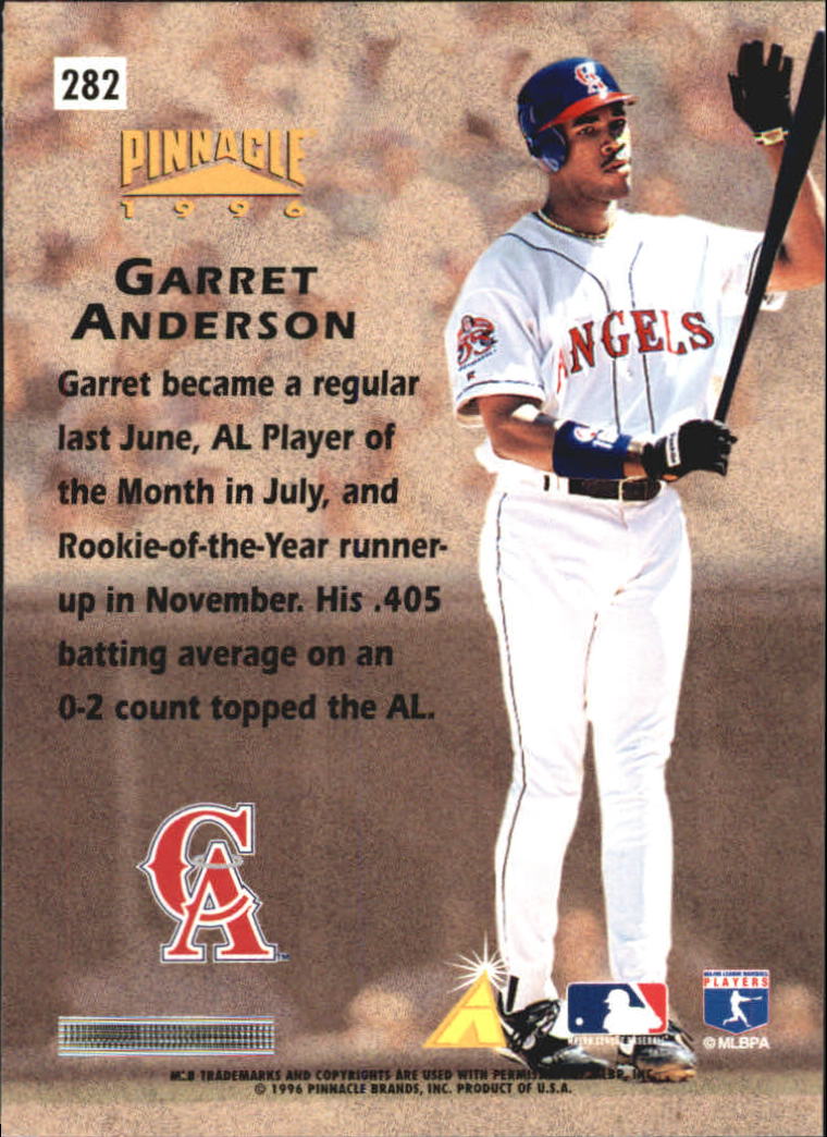 1996 Pinnacle Baseball "Foil" Parallel Cards - Picture 83 of 193
