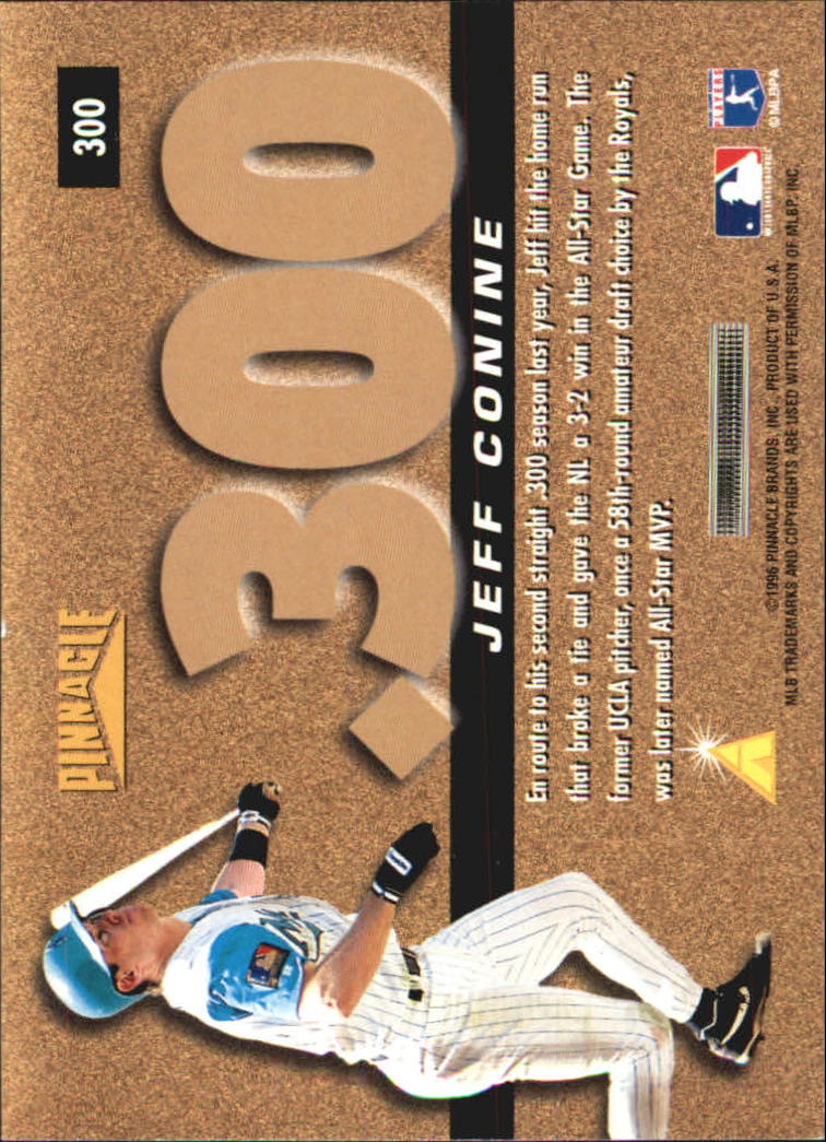 1996 Pinnacle Baseball "Foil" Parallel Cards - Picture 97 of 193