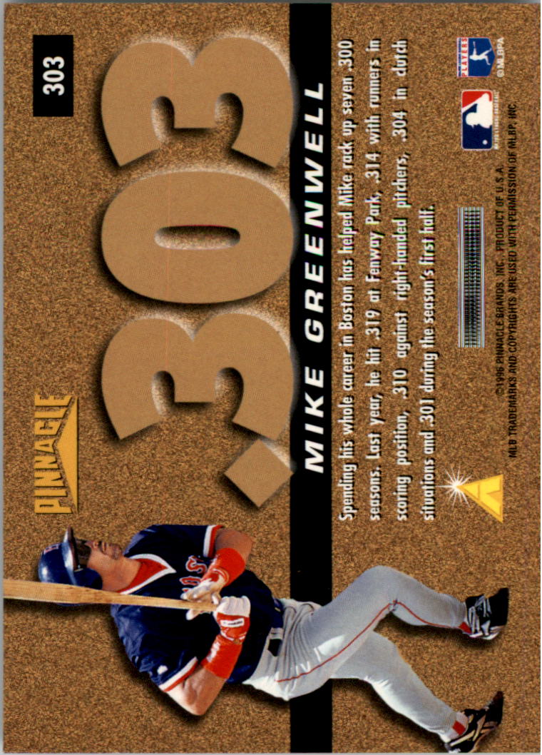 1996 Pinnacle Baseball "Foil" Parallel Cards - Picture 99 of 193