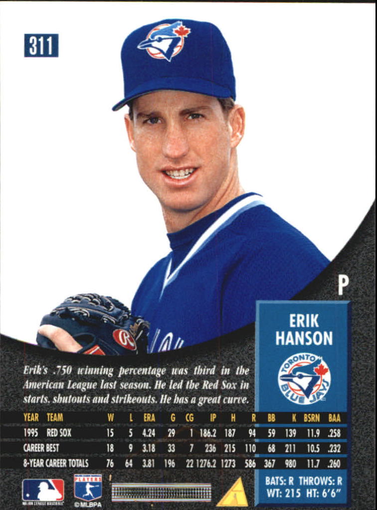 1996 Pinnacle Baseball "Foil" Parallel Cards - Picture 109 of 193