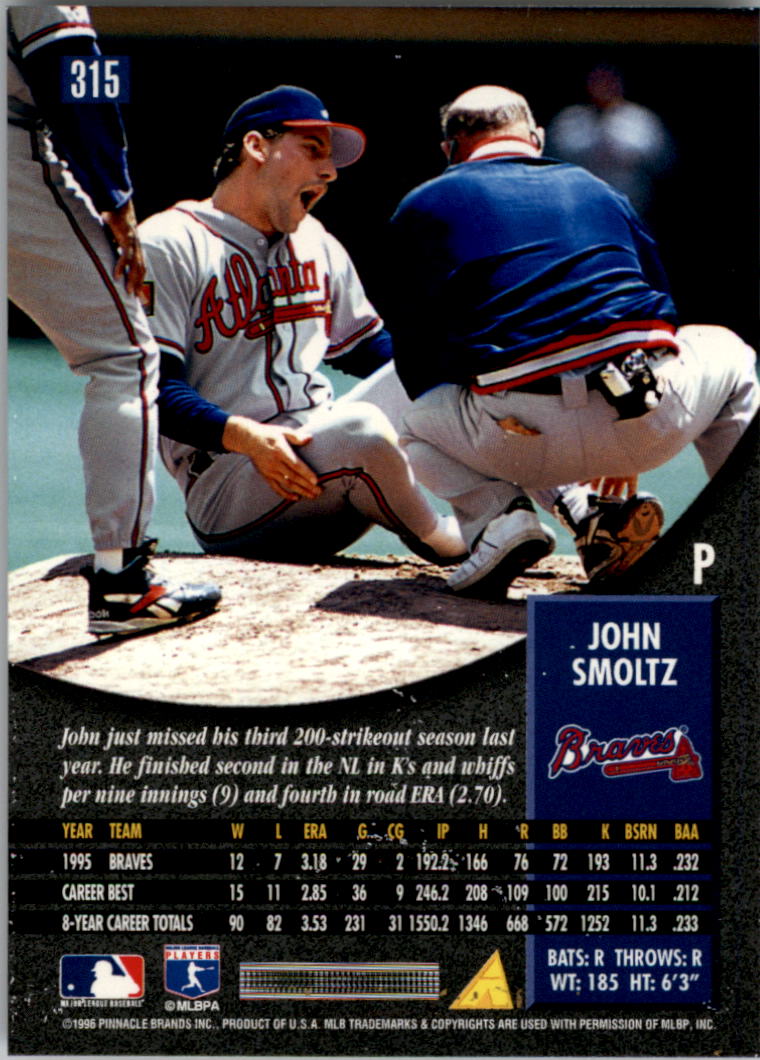 1996 Pinnacle Baseball "Foil" Parallel Cards - Picture 113 of 193