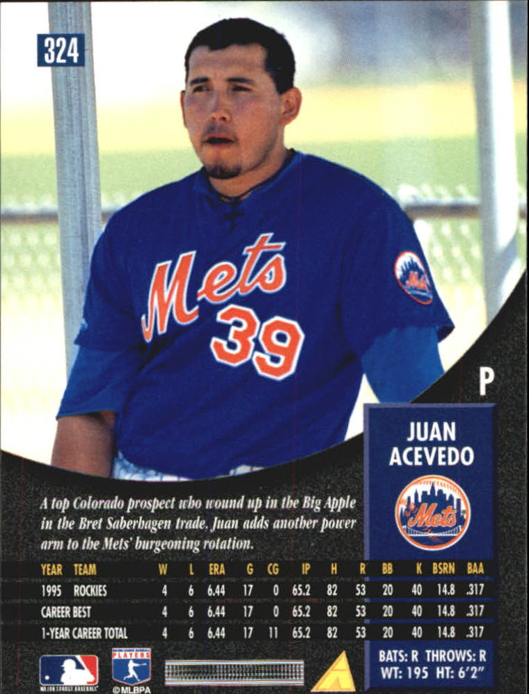 1996 Pinnacle Baseball "Foil" Parallel Cards - Picture 119 of 193