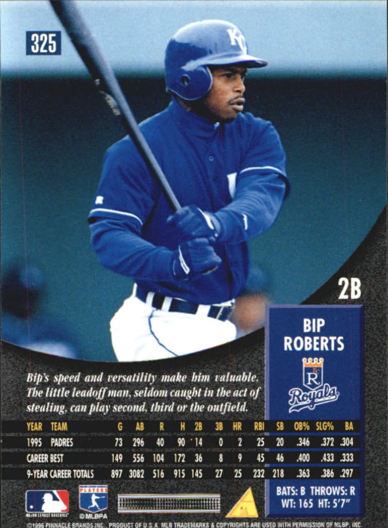 1996 Pinnacle Baseball "Foil" Parallel Cards - Picture 121 of 193