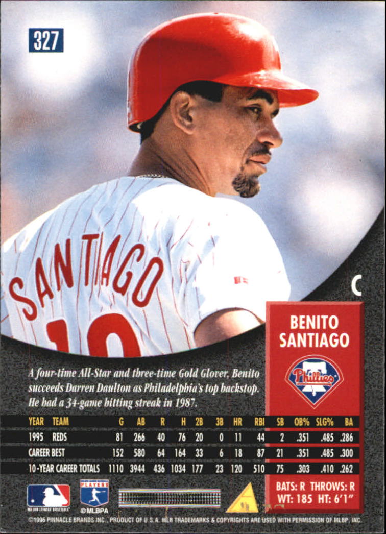 1996 Pinnacle Baseball "Foil" Parallel Cards - Picture 123 of 193
