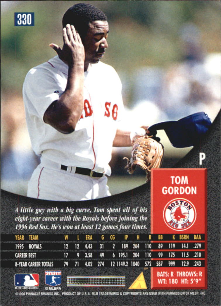 1996 Pinnacle Baseball "Foil" Parallel Cards - Picture 125 of 193