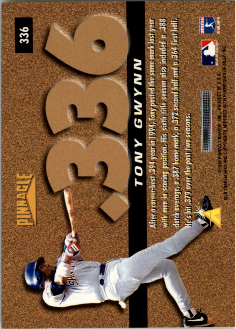 1996 Pinnacle Baseball "Foil" Parallel Cards - Picture 135 of 193