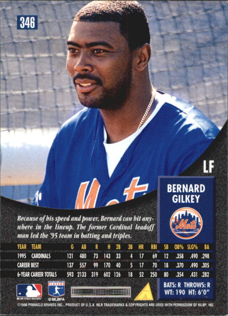 1996 Pinnacle Baseball "Foil" Parallel Cards - Picture 145 of 193