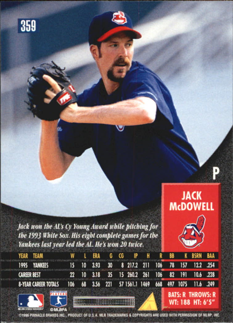1996 Pinnacle Baseball "Foil" Parallel Cards - Picture 159 of 193