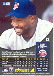 1996 Pinnacle Baseball "Starburst/Artist's Proofs" Parallel Cards - Picture 51 of 81