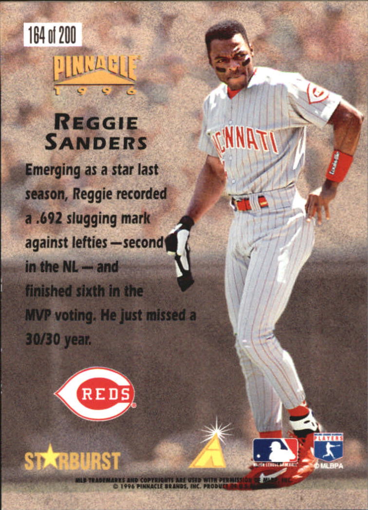 1996 Pinnacle Baseball "Starburst/Artist's Proofs" Parallel Cards - Picture 69 of 81