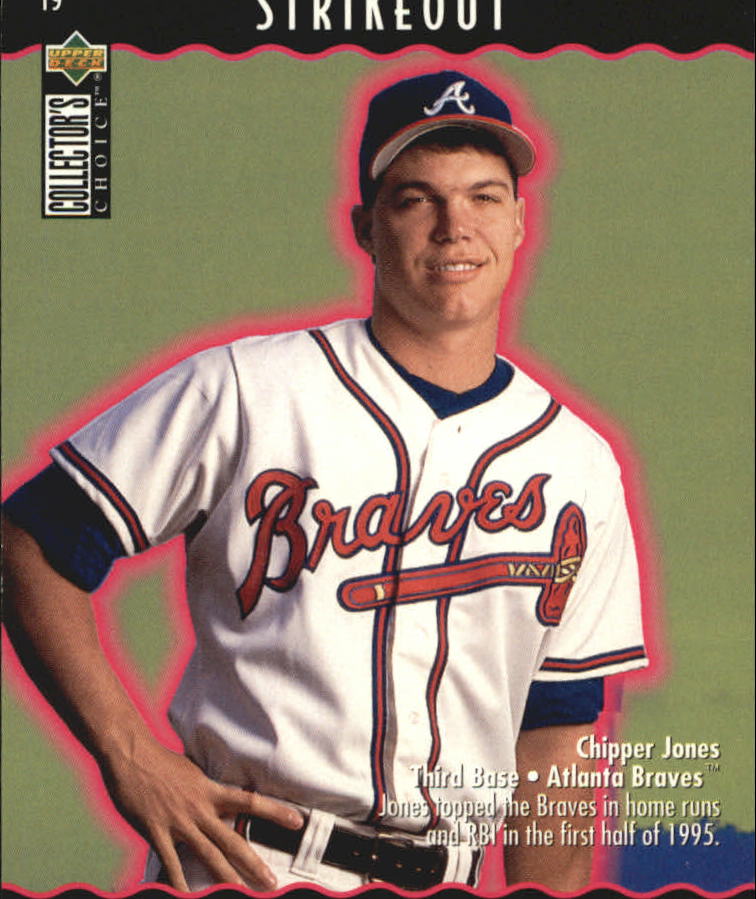 1996 Collector's Choice You Make the Play #19 Chipper Jones