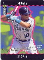 1996 Collector's Choice You Make the Play Gold Signature #36 Gary Sheffield