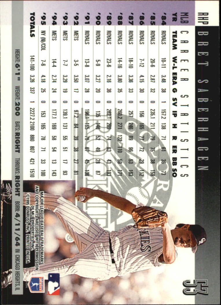 B2811- 1996 Donruss Baseball Cards 1-250 +Rookies -You Pick- 15+ FREE US SHIP - Picture 101 of 475