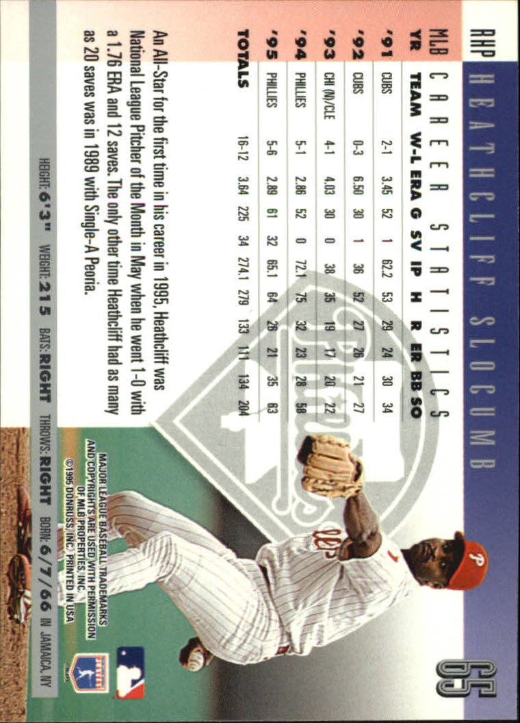 B2811- 1996 Donruss Baseball Cards 1-250 +Rookies -You Pick- 15+ FREE US SHIP - Picture 121 of 475