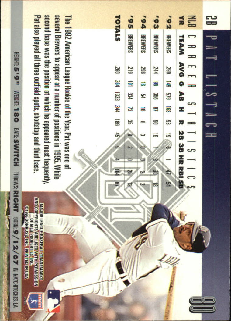 B2811- 1996 Donruss Baseball Cards 1-250 +Rookies -You Pick- 15+ FREE US SHIP - Picture 145 of 475